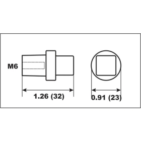 Perf metals anode Internal Yamaha