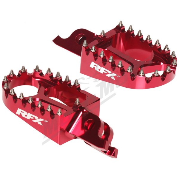 RFX Pro Footrests - red Beta RR 125/480 20-24