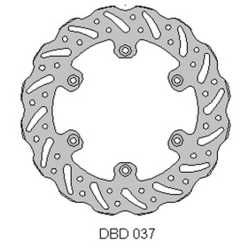 Delta braking rear disc (220x110x4mm) KTM / Gas Gas 125-450 91-21