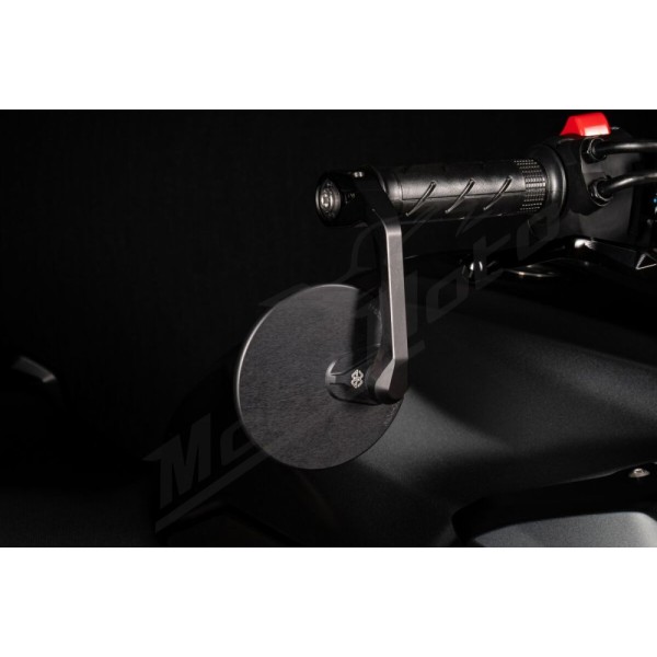 GILLES TOOLING Moon Barend-mirror Round M12 BMW R / Suzuki GSX 800/1170 14-25