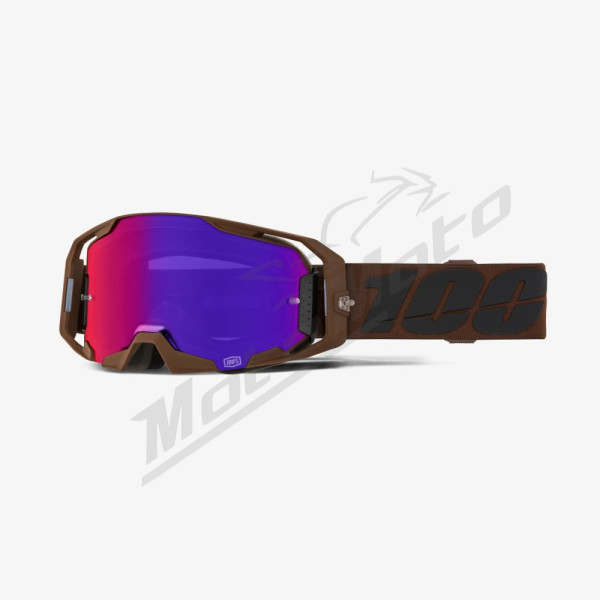 100% Armatic Salcedo goggles (purple mirror lens)