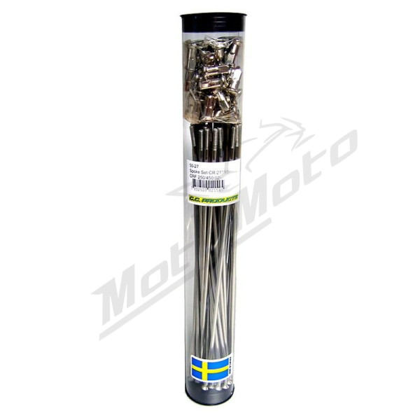 CC PRODUCTS spokes set 17" rear BMW F 650 99-07