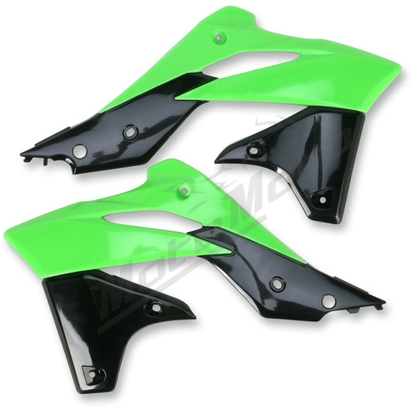 UFO Radiatoriaus šoniniai plastikai Kawasaki KXF 250cc 13-16