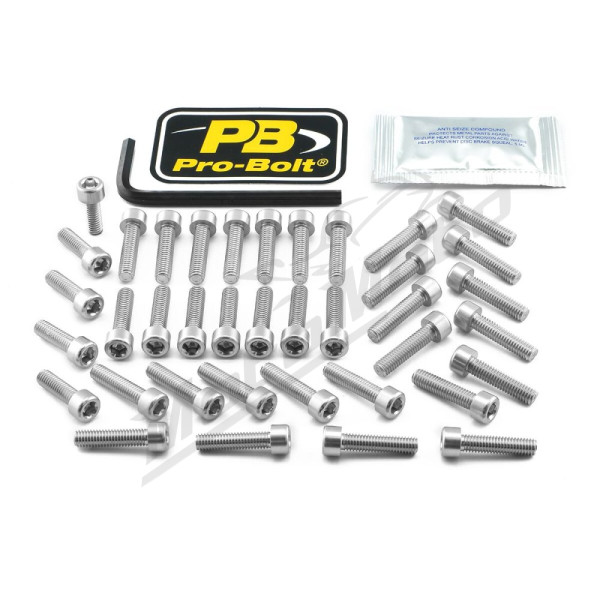 PRO BOLT Aluminium Engine Bolt Kit For Triumph Street Triple 765cc 17-23
