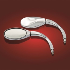 SHOW CHROME Twisted Short Mirror  INDIAN/KAWASAKI/SUZUKI/VICTORY/HONDA