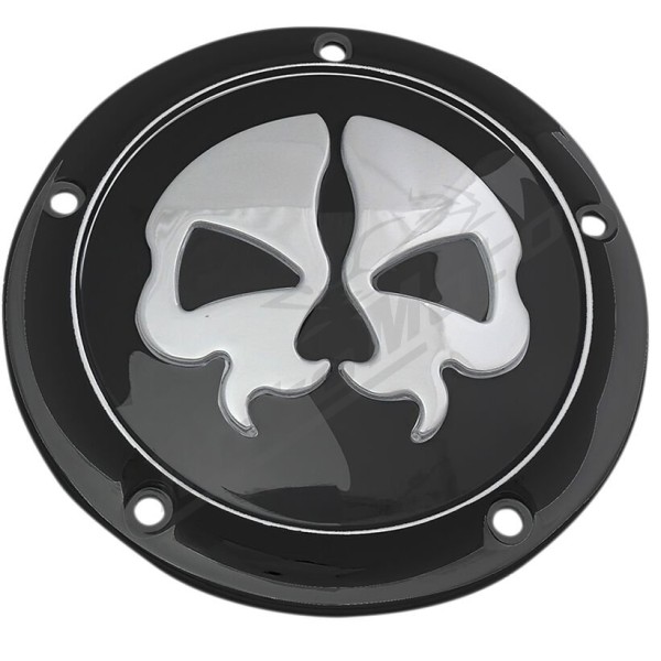 DRAG SPECIALTIES Split Skull Derby Cover Harley Davidson FLD / FLHR / FLHRC / FLHRCI / FLHRI 1450-1800cc 99-17