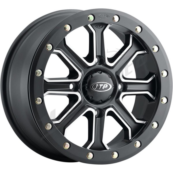ITP Inertia Wheel R15x7 4/137 5+2 (+40mm) Black Matte