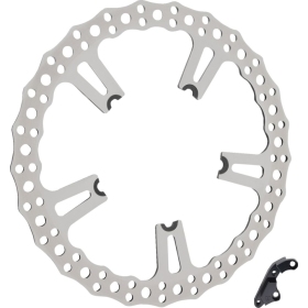 ARLEN NESS Big Brake Jagged Floating Rotor Kit Harley Davidson FLD / FXD / FXDB / FXDBB 1450-1800cc 12-17