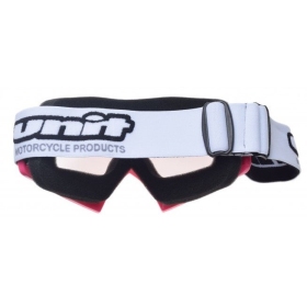 Off Road goggles pink UNIT M18 (clear lens)