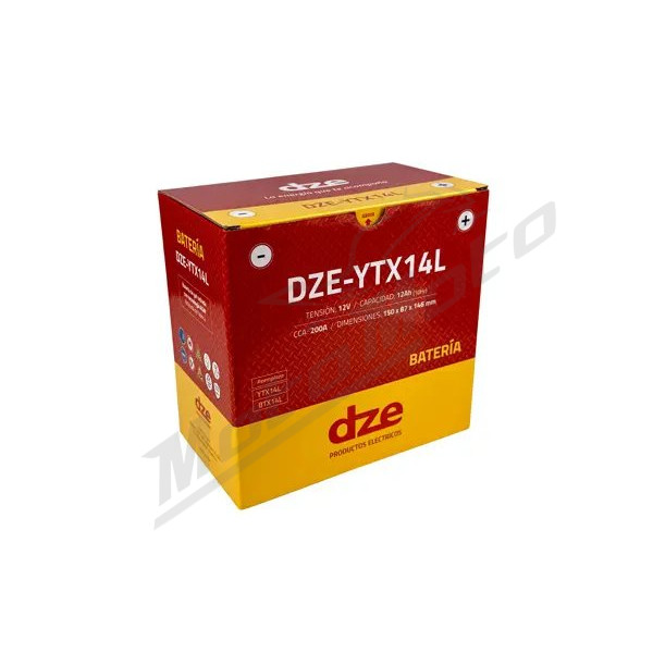 DZE YTX14L gelinis akumuliatorius 12V 12AH