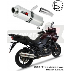 Exhaust silencer Dominator Oval Kawasaki Versys 1000 2019 - 2021