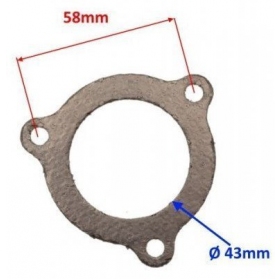 Exhaust gaskets GENERIC TRIGGER / CMPT X 50cc 3pcs