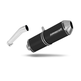 BMW F650GS 2004-2007 Exhaust Silencer Muffler OVR BLACK + dB killer