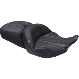 MUSTANG Deluxe Touring Seat Harley Davidson FLHX / FLHXSE / FLTRX / FLTRXSE / FLTRXSTSE 1923–1977 2023–2025