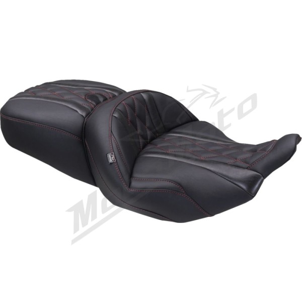 MUSTANG Deluxe Touring Seat Harley Davidson FLHX / FLHXSE / FLTRX / FLTRXSE / FLTRXSTSE 1923–1977 2023–2025