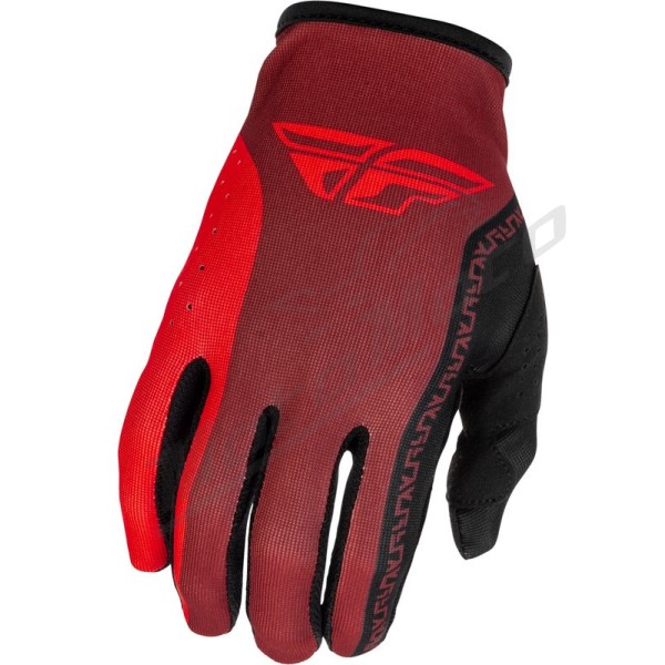 FLY RACING Lite Gloves - Grey/Lime/Teal