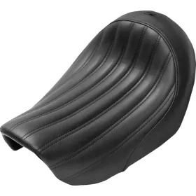 SADDLEMEN Knuckle Ribbed Solo Seat Harley Davidson FLD / FXD / FXDL / FXDWG 1450-1800 06-17