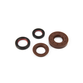 Engine Oil Seal Set MALOSSI FKM/PTFE Yamaha / Minarelli 50cc 88-18 2T