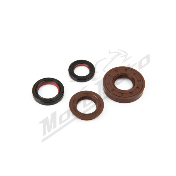 Engine Oil Seal Set MALOSSI FKM/PTFE Yamaha / Minarelli 50cc 88-18 2T