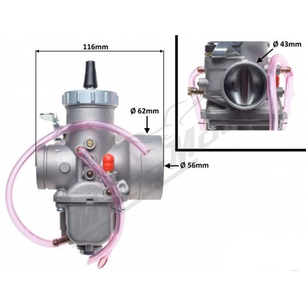 CARBURETOR ASSY VM38 38mm