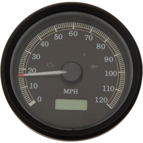 DRAG SPECIALTIES 3-3/8" Programmable Electronic Speedometer Harley Davidson FXD / FXDL / FXDS-CON / FXDX / XL / XLH 883-1450cc 99-03