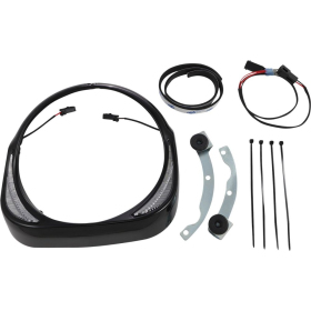 CIRO Fang® Headlight Bezels HARLEY DAVIDSON FLHT / FLHTC / FLHTCI / FLHTCU / FLHTCUI / FLHTK / FLHX 1340-1690 96-13