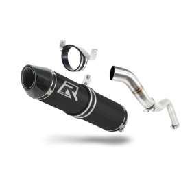 Honda CBR 600RR 2005-2006 Dominator Exhaust Silencer Muffler HP2 BLACK + dB killer