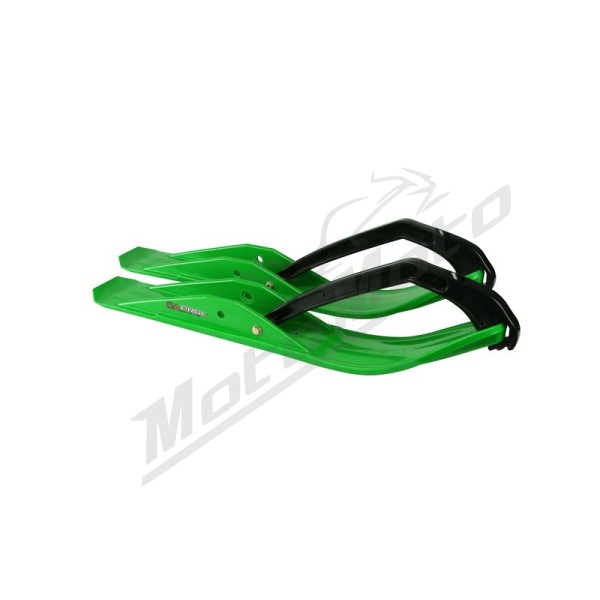 C&A PRO Skis MINI Green (Pair) 12x81cm