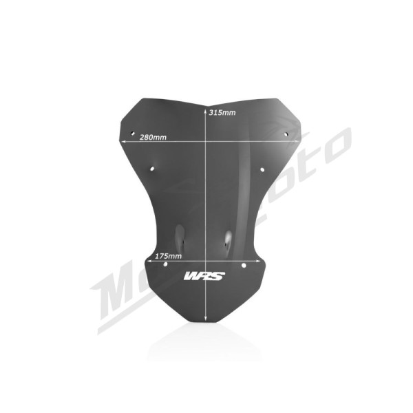 WRS HO006FS SPORT Priekinis stiklas Honda CRF 1000L/LD 16-19