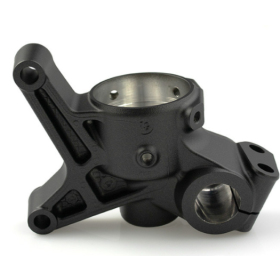 KYB Front shock bracket (hooter) left side Fantic / Yamaha 250-450 19-26