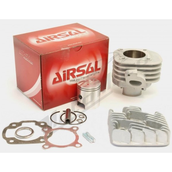 Cilindro komplektas su galva Airsal Sport 70cc Minarelli Horizontal AC  cilindro komplektas - MotoMoto