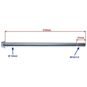 Stud M14x1,5 (length 215mm)