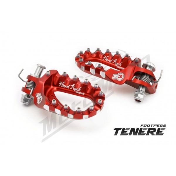 S3 Hard Rock Footrests Yamaha Tenere 700 20-24