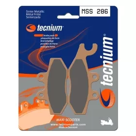 TECNIUM Maxi Scooter Sintered Metal Brake pads MSS286 Aprilia / Gilera / Peugeot / Piaggio / SYM / Vespa 250-500cc 05-24