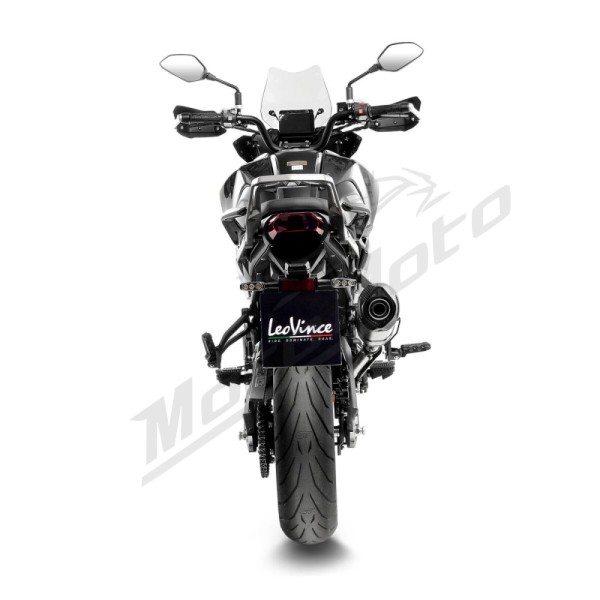 LEOVINCE LV One Evo Stainless Steel Slip-On Muffler BENELLI TRK 702 23-24