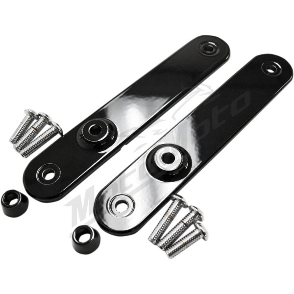 DRAG SPECIALTIES Posūkio signalų laikikliai 20,5 cm 38,1 mm Harley Davidson FLHR / FLHRC 1340-1690cc 97-13