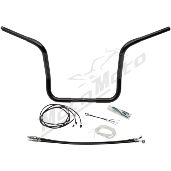 FAT BAGGERS INC. Round Top Vairo kompl. juodas 91.5x35.5cm Harley Davidson FLHTCU / FLHTCUTG / FLHTK / FLHTKL / FLHTKSE 1690-1923 14-20
