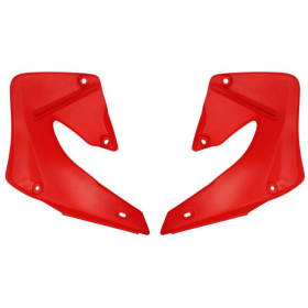 Radiatoriaus plastikai raudoni CEMOTO HONDA CRF 125-250cc 2000-2001