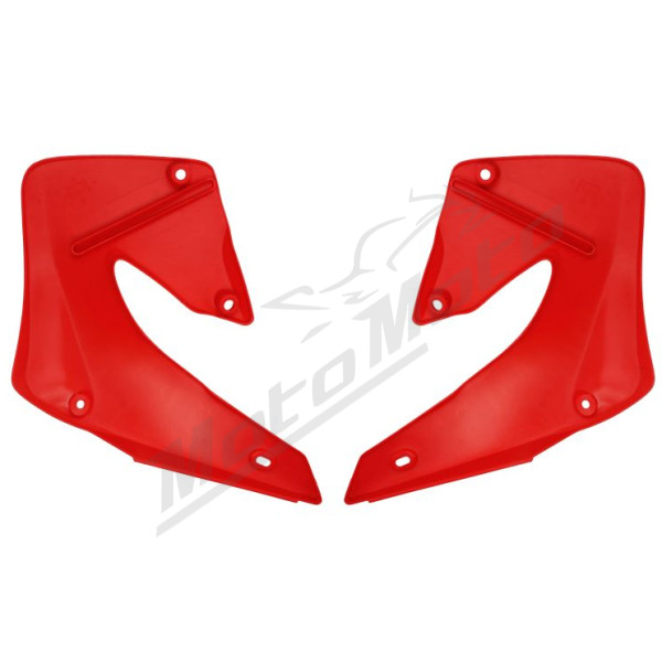 Radiatoriaus plastikai raudoni CEMOTO HONDA CRF 125-250cc 2000-2001