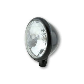 HIGHSIDER 146mm Headlight Bates Style Black E-Approved (1pc)