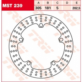 PRIEKINIS STABDŽIŲ DISKAS MST239 BMW R 850-1200cc 1993-2011 1VNT