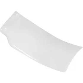 UFO White Replacement Plastic MX Mud Plate Honda CRF 250cc 04-18
