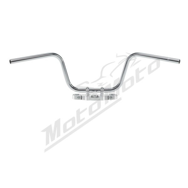 TRW plieninis vairas 25,4mm (1") Chromuotas 920mm Universalus / Harley Davidson / Triumph 600-1690cc 74-22