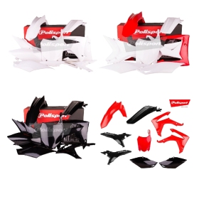 POLISPORT plastmasių komplektas Honda CRF250/450R 13-17