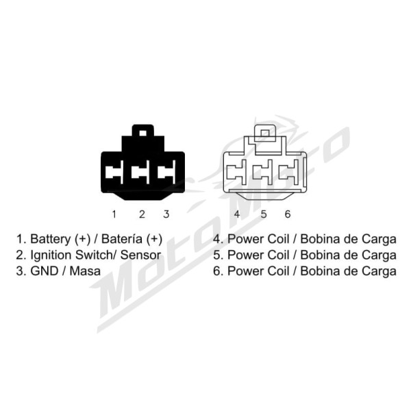 DZE Voltage regulator 12V 35A Honda PES / PS / SH 125-150 06-12