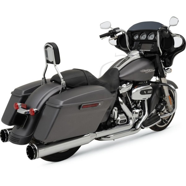 KHROME WERKS 2-into-2 Dominator Exhaust System Harley Davidson FLH / FLGFB / FLHR / FLHRXS / FLHT / FLHX / FLTRK / FLTRXSE 1750-1977 17-24