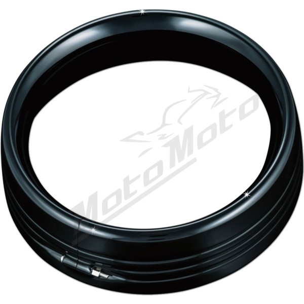 KURYAKYN Headlight Trim Ring Black Harley Davidson FLHXI / FLHTCUI / FLHRS / FLD / FLHR 1340/1868 83-24