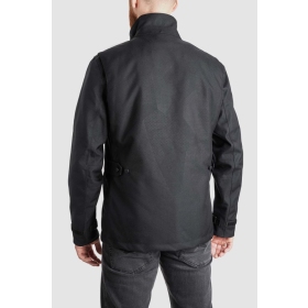 PANDO MOTO M65 Slim-Fit Waterproof Textile Jacket for Men Black