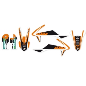 BLACKBIRD Dream Graphic 4 Graphic Kit KTM SX50 2016-2023