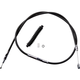 DRAG SPECIALTIES High-Efficiency Black Vinyl Clutch Cable Harley Davidson FXS / FXSTB 1584-1690cc 07-13
